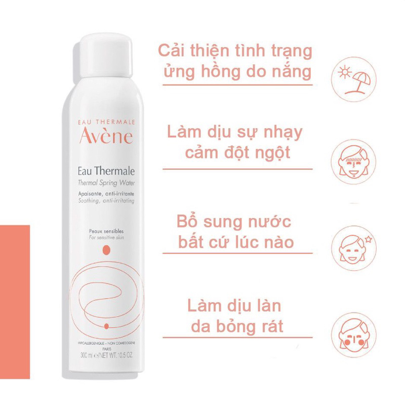 Avene- Xịt Khoáng Avene 300ml
