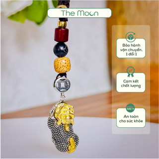 Móc chìa khóa tỳ hưu mini bằng đồng , móc khóa tỳ hưu mini mang lại may mắn tài lộc