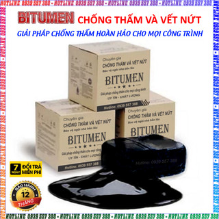 NHỰA ĐƯỜNG LẺ CHỐNG THẤM HỘP 10KG , NHỰA ĐƯỜNG BITUM 60/70