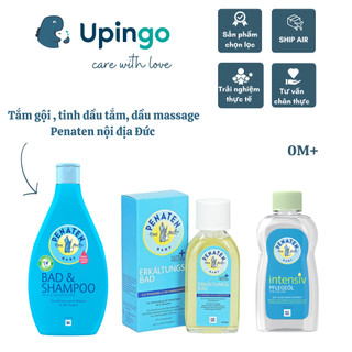 Tắm gội Penaten, tinh dầu tắm và dầu Massage Penaten cho bé Đức - 125ml