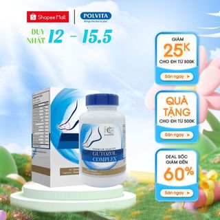 Viên uống hỗ trợ gout GUTOZOL COMPLEX, thương hiệu NCB, hộp 60 viên