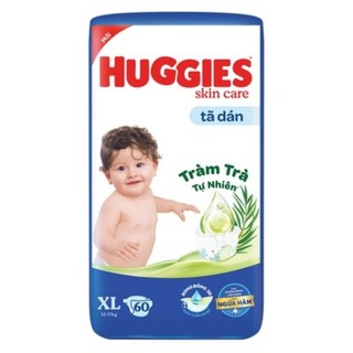 Tã dán Huggies size XL 60 miếng (Cho trẻ 12 - 17kg)