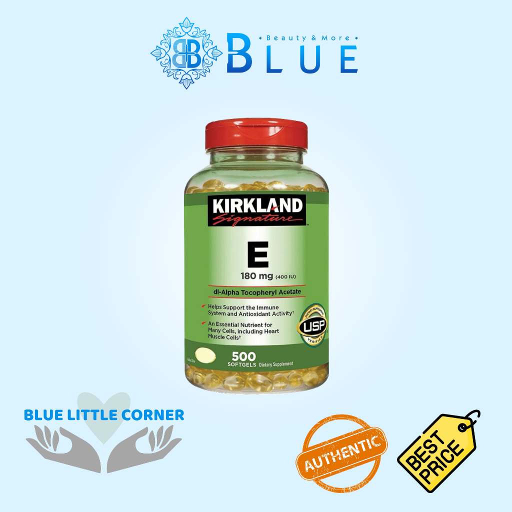 Viên uống Vitamin E Kirkland 500v