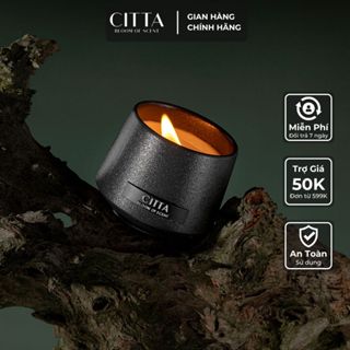  Nến Thơm Citta Wilderness 414G Hũ Gốm Nhật Sáp Đậu Nành Không Khói - CITTA Bloom of Scent 