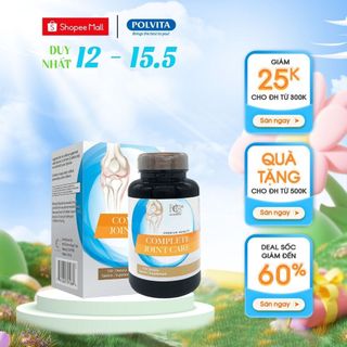 Viên uống COMPLETE JOINT CARE (thương hiệu NCB) hỗ trợ giảm đau khớp, cải thiện chức năng vận động lọ 100 viên