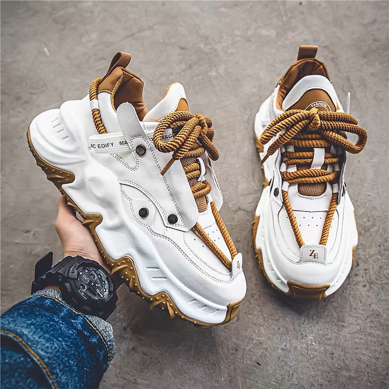 [Tặng Tất]Giày Nam Thể Thao nâng chiều cao 2025, mẫu mới, Thời Trang, Phong cách, cá tính, có ship hoả tốc