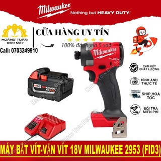 Máy bắn vít-bắt vít-vặn vít 18v milwaukee 2953 -hoàng tuấn điện máy