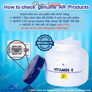 Kem dưỡng thể Vitamin E Thái Lan 200ml