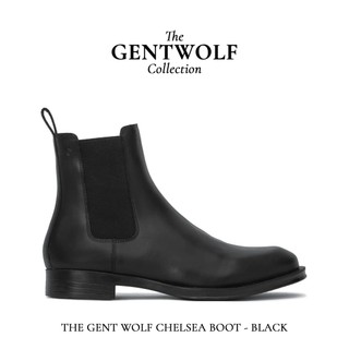 Giày Boot nam THE GENT WOLF Chelsea Boot - Black