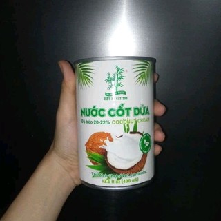 Nước cốt dừa ba cây tre đậm vị béo 20-22% lon 420ml