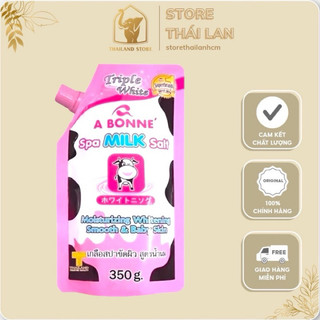 [HÀNG CÔNG TY] Muối tắm sữa bò tẩy tế bào chết A Bonne Spa Milk Salt Thái Lan 350gr