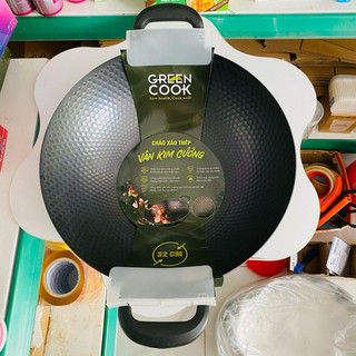 Chảo chống dính greencook size 32cm