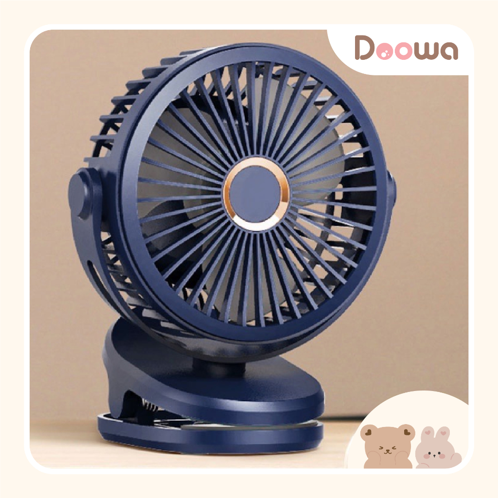 Quạt Mini tích điện 10000mah Model GF07 sử dụng liên tục trong 8-12h, thiết kế nhỏ gọn, tiện lợi, dễ