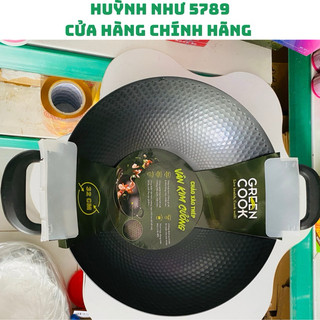 Chảo chống dính greencook size 32cm