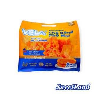 Bánh sandwich Vela phô mai chà bông túi 280g