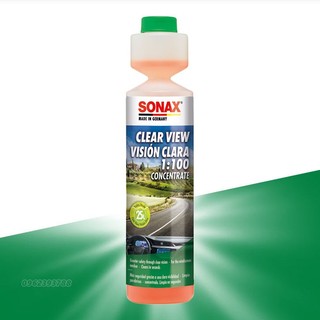 Sonax Clear View Nước rửa kính xe ôtô đậm đặc 1:100 250ml