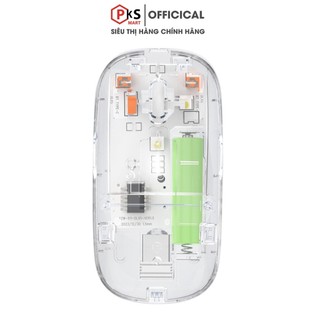  Chuột Không Dây Trong Suốt - PKSMART - 511 - Pin Sạc 500mAh - USB 2.4g - Bluetooth 3.0 5.0 - DPI 800 1200 1600 