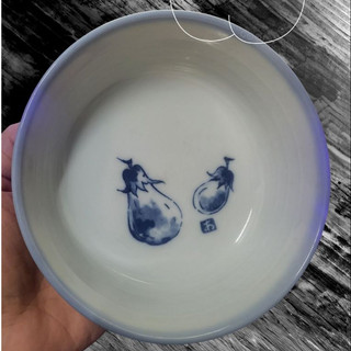 Chén gốm thấp