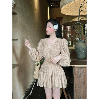 Váy Đũi Tag Gỗ