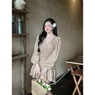 Váy Đũi Tag Gỗ