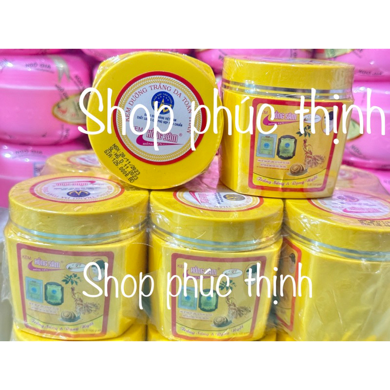 kem trắng da body Hồng sâm (lẻ 1 hủ)