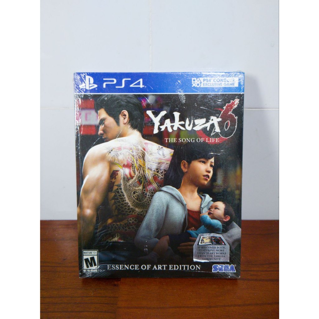 Đĩa game PS4 Yakuza 6 The song of life