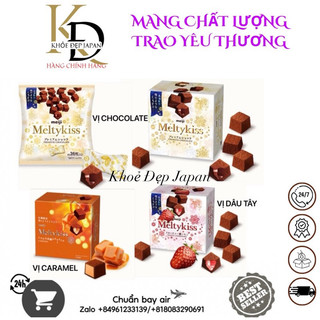 Socola Tươi Melty kiss Meiji Nhật Bản 3 Vị [Hàng Air