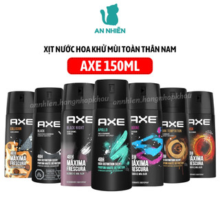 Xịt nước hoa khử mùi toàn thân nam AXE 150ml hàng nhập khẩu