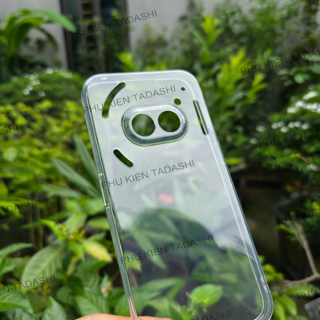 Ốp Lưng Dẻo Nothing Phone 2a/ 2a Plus/ 3a, Nothing Phone 1/ CMF Phone 1 Trong Suốt Có Gờ Bảo Vệ Came