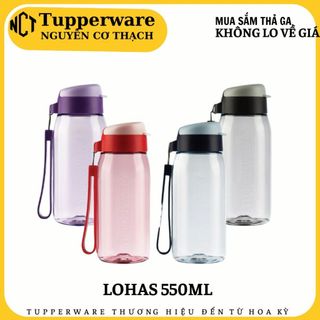 Bình nước lohas 550ml chịu nhiệt 110 độ - Tupperware chính hãng