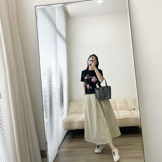 CHÂN VÁY KAKI BE TỐI