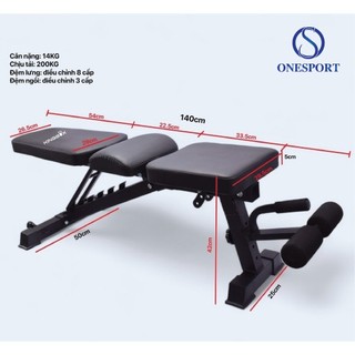 Ghế tập tạ đa năng KB-8030A- 2024 - OneSport