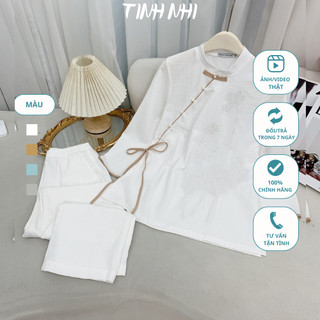 Đồ lam đi lễ TINH NHI thanh lịch mềm mại PP138