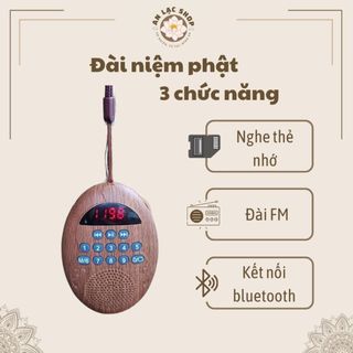 Loa L65 Đài Nghe Kinh Phật Có Dây Đeo, Máy Tụng Kinh Kèm Thẻ Nhớ, Máy Niệm Phật Cầm Tay, Máy Nghe Nhạc Phật Mini