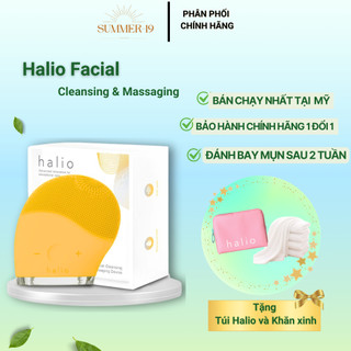 Máy Rửa Mặt Halio Facial Cleansing & Massaging Device chính hãng HALIO