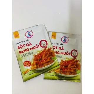 Bột rang muối chuẩn vị 40gr , bột muối rang gà, ếch, vịt, cua, bề bề, tôm