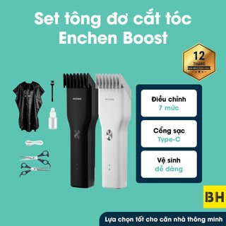 Tông Đơ Cắt Tóc Xiaomi Enchen Boost Cho Gia Đình và Salon Chuyên Nghiệp - Cao Cấp Nhỏ Gọn Tiện Lợi