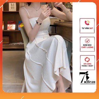 Váy maxi hai dây, đầm nữ dáng dài xòe chất liệu xốp thiết kế sang chảnh điệu đà phù hợp đi chơi dự tiệc 7.Beautiful V172
