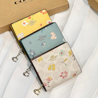 Ví C🅾️Ach - Snap Wallet In Signature Canvas – Shopsakê
