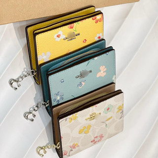 Ví C🅾️Ach - Snap Wallet In Signature Canvas – Shopsakê