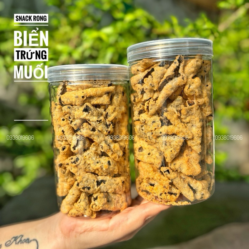 <LON PET 140G> SNACK RONG BIỂN TRỨNG MUỐI
