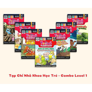 Sách - Tạp Chí Nhà Khoa Học Trẻ Level 1 - The Young Scientists (Tập Lẻ) - Bìa Mềm