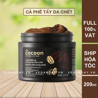 Tẩy da chết cà phê đăk lăk cocoon 200ml