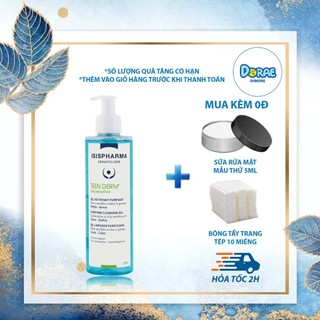 ✅[Hàng Auth_Giá Sỉ] Gel rửa mặt, giảm nhờn, ngừa mụn cho da nhạy cảm ISIS Pharma Teen Derm Gel Sensitive