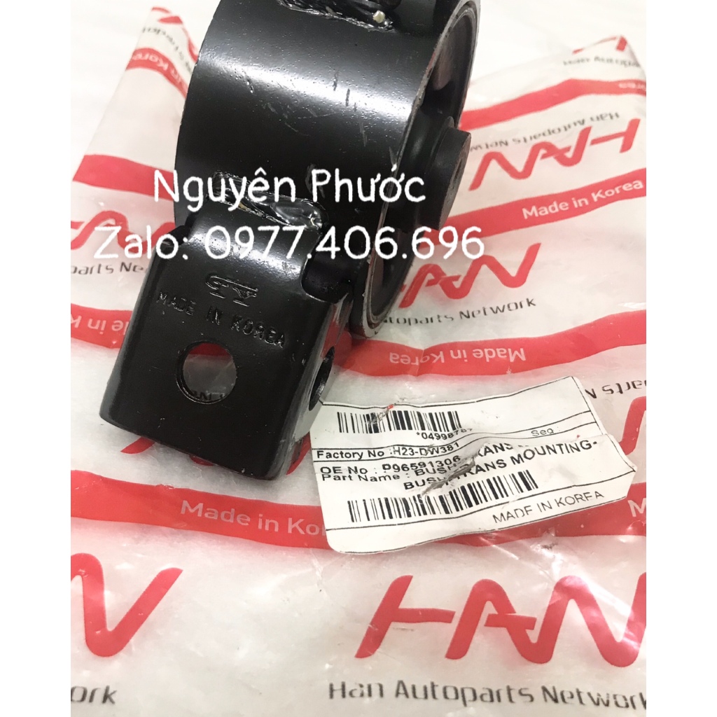 Cao su chân máy sau SPARK 2008 -  2012   - Mã PT 96591306