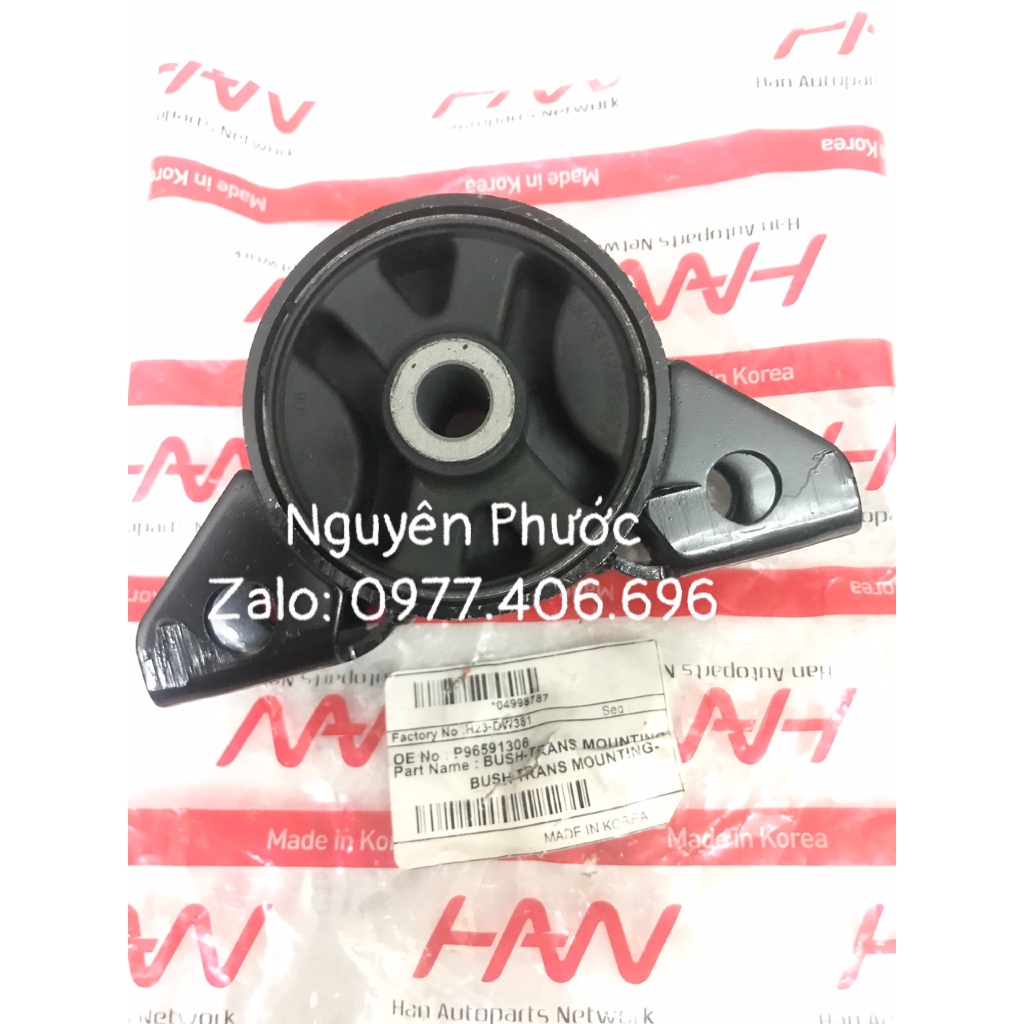 Cao su chân máy sau SPARK 2008 -  2012   - Mã PT 96591306