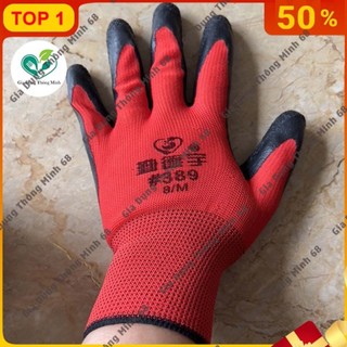Gang tay chống cắt chống trơn trượt 389# cao cấp - gang tay chống cắt 389