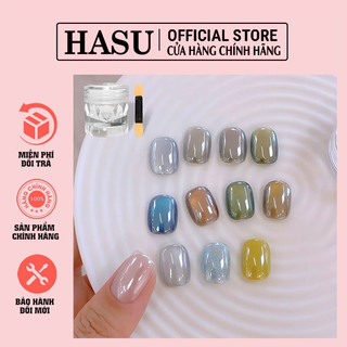 Hũ tráng gương ngoc trai cực quang trong ánh bạc - Tráng gương cực quang cao cấp - Bột tráng gương ngoc trai trong suốt