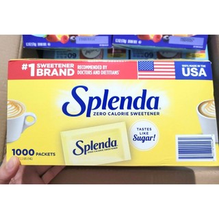 Thùng đường Splenda 1000 gói - Date 2027