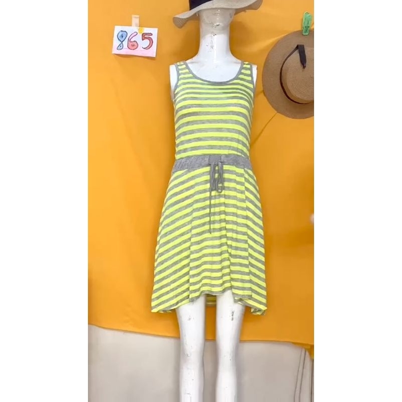 đầm Thun kẻ sọc (dưới size M). S865